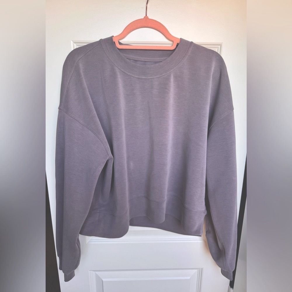 Lululemon Softstreme Perfectly Oversized Crop Crew